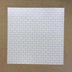 1:12 Scale Embossed Subway Tile Sheet, 8-1/4 inch square, DIY Dollhouse Supply (not self-adhesive)