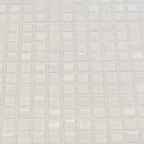 1:12 Scale Miniature Embossed Window Film Set of 2, Clear Textured Glass Block Style, Cut to Size, 8-1/4 inch long, Dollhouse Craft Supply