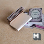 Assorted Miniature Novels Set of 8 , 1-3/8 inch tall (empty pages) - C037
