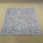 1:12 Scale Embossed Flagstone Paving Sheet, 8-1/4 inch square, DIY Dollhouse Supply (not self-adhesive) (gray)