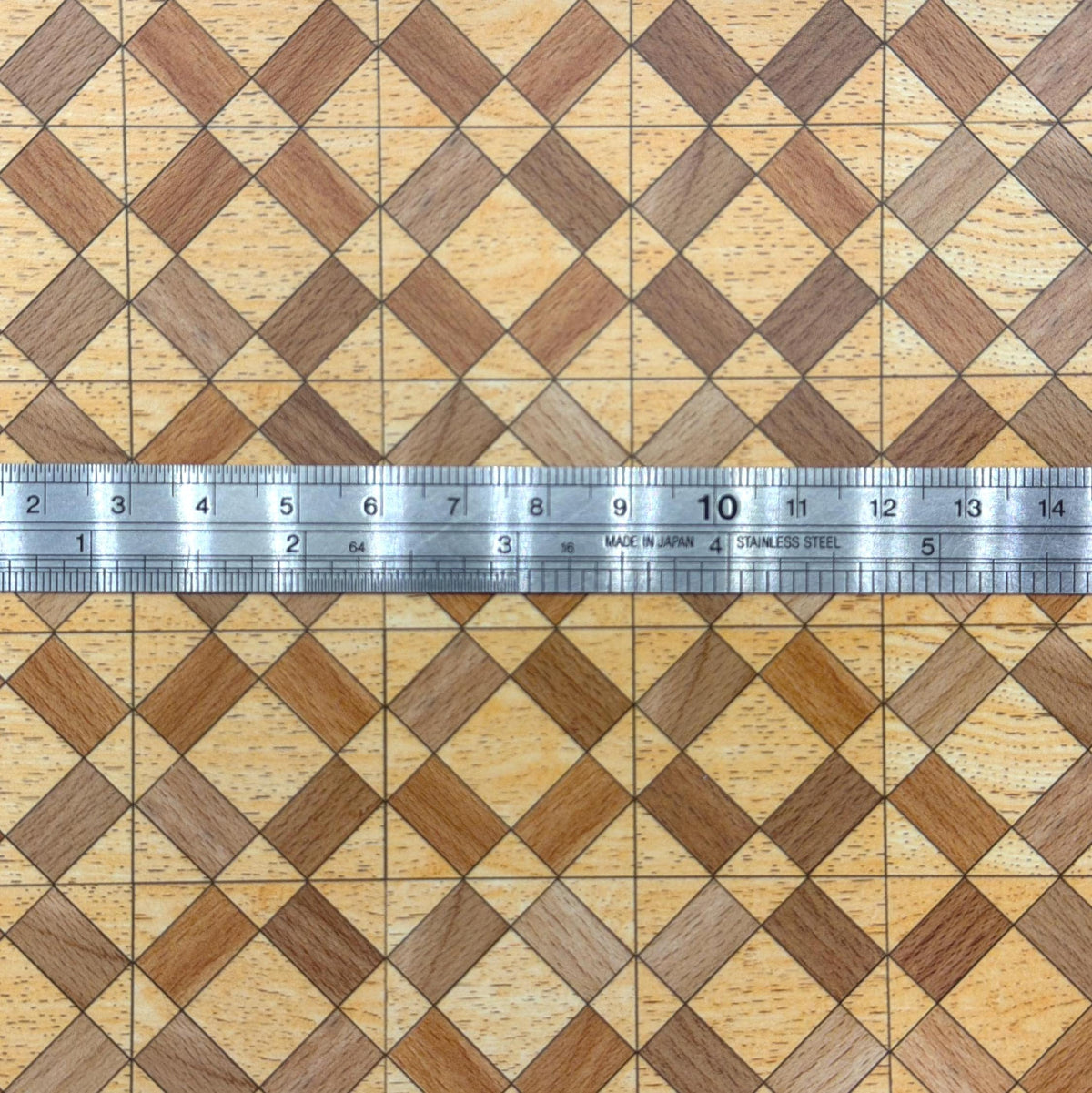 1:12 Scale Miniature Harlequin Parquet Flooring Sheet, 10-5/8 x 7-1/16 inch, DIY Dollhouse Supply (not self-adhesive)