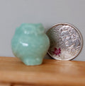 1:12 Dollhouse Supplies Miniature Clay Owl Planter 1 Inch Scale Miniature Clay Flower Pot Vase 1 inch tall - B080