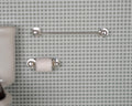 1:12 Dollhouse Miniature Bathroom Roll Holder / Fabric Toilet Roll Holder/ Dollhouse Bathroom Tissue Roll Holder - F037