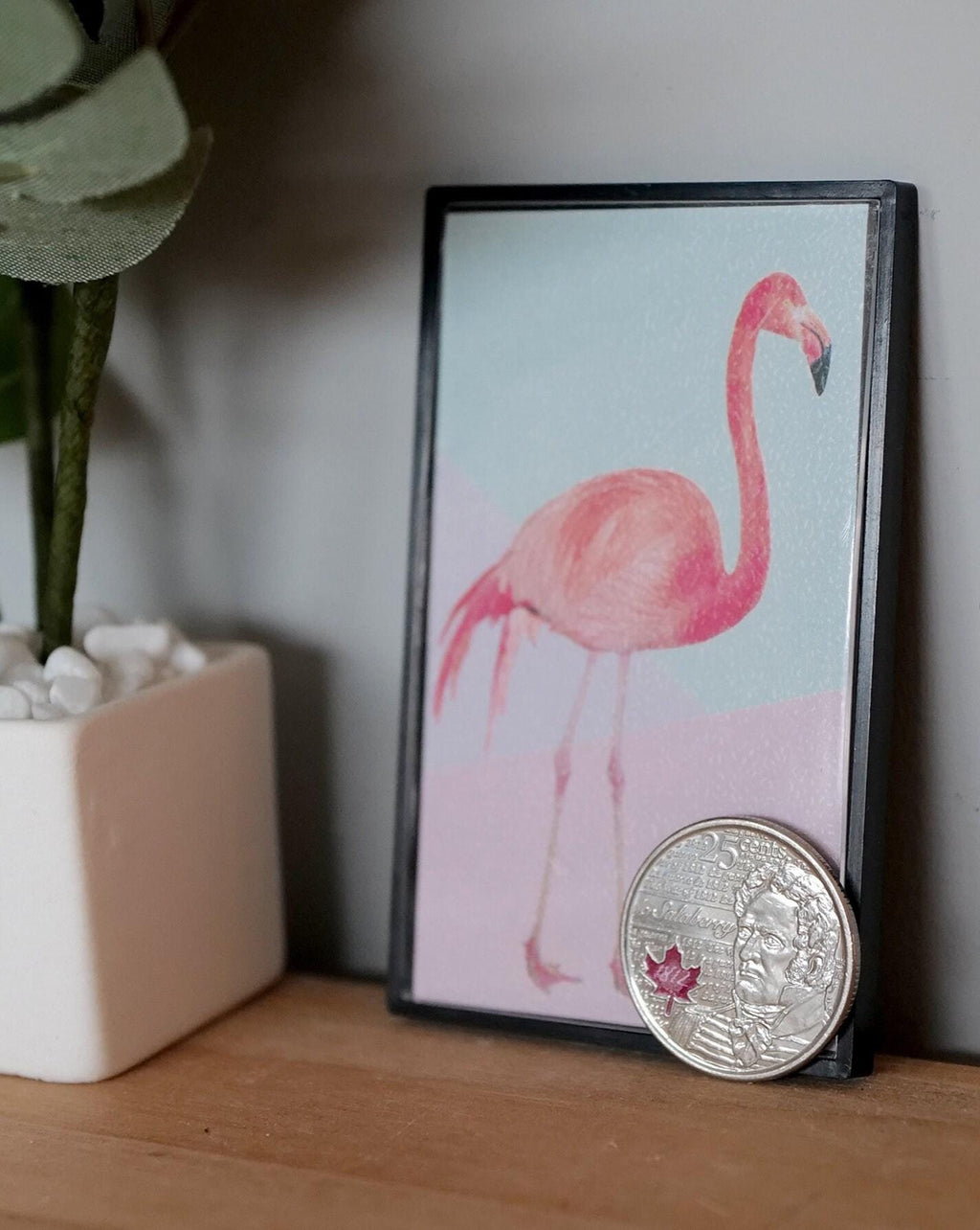 Dollhouse Miniature picture frame dolls house photo 1 12th scale miniature paint F041