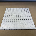 1:12 Scale Embossed Square and Dot Tile Sheet, 8-1/4 inch square, DIY Dollhouse Supply (not self-adhesive)