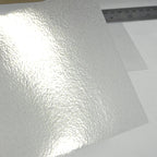 1:12 Scale Miniature Clear Ripple Dollhouse Window Film, Set of 2, 8-1/4 inch long