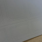 1:12 Scale Embossed Boiserie Wallpaper with Gold Foil Panels, 8-1/4 inch square, DIY Dollhouse Supply (not self-adhesive) (charcoal)
