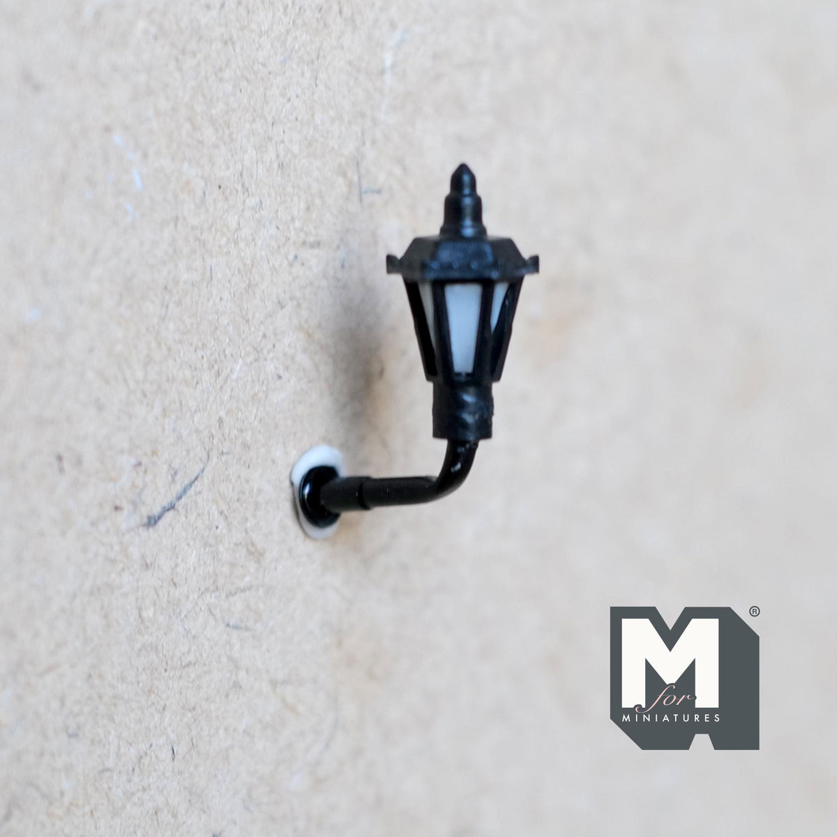 Dollhouse Lantern Style Wall Sconce 1:12 Scale Miniature Wall Lamp Light Fixture Lighting (no light) - C078