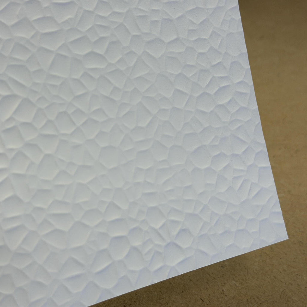 1:12 Scale Embossed Flagstone Paving Sheet, 8-1/4 inch square, DIY Dollhouse Supply (not self-adhesive) (gray)