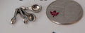 1:12 Scale Dollhouse Miniature Measuring Spoon 4 Piece Set Miniature Utensil Set 9/16 inch long  - H025