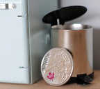 1:12 Dollhouse Miniature Garbage Bin Trash Can - D074