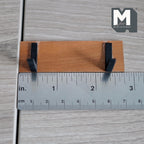Miniature Floating Shelf 1:12 Scale Dollhouse Wall Mount Shelf Display Shelf 2-11/16 inch long - A055