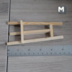 Miniature Canvas Easel Stand 1:12 Scale Painting Easel Tripod Easel Drawing Stand 4-15/16 inch tall - I028