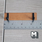 Miniature Floating Shelf 1:12 Scale Dollhouse Wall Mount Shelf Display Shelf 3-9/16 inch long - A070