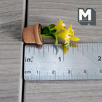 1:12 Scale Miniature Lily Plant – Dollhouse Potted Flowers 1-7/16 inch tall - H031