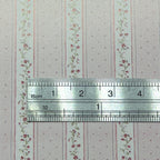 1:12 Scale Dollhouse Floral Themed Wallpaper 16-1/8 inch wide -