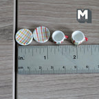 1:12 miniature ceramic coffee mug with handle tea cup 2 sets 4 pcs total - A076