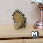Miniature Portrait Frame 1:12 Scale Dollhouse Metal Photo Frame with Stand 15/16 inch tall - B052