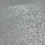 1:12 Scale Miniature Embossed Window Film, Clear Textured Glass Style, Cut to Size, 21-5/8 inch long, Dollhouse Craft Supply (style a)