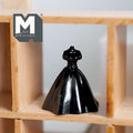 Miniature Wedding Dress Figurine 1:12 Scale Bridal Boutique 1-1/16 inch tall (resin) (black) - B086