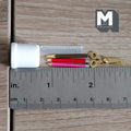 1:12 Scale Miniature Stationery Set, Dollhouse Desk Organizer with Pencils Scissors Ruler, 1 Inch Scale Office Supplies - C036