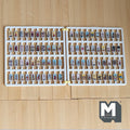 Miniature Tarot Cards 80 Pieces 1:12 Scale Dollhouse Decorative Cards 80 Cards Set 3/8 inch long - B048