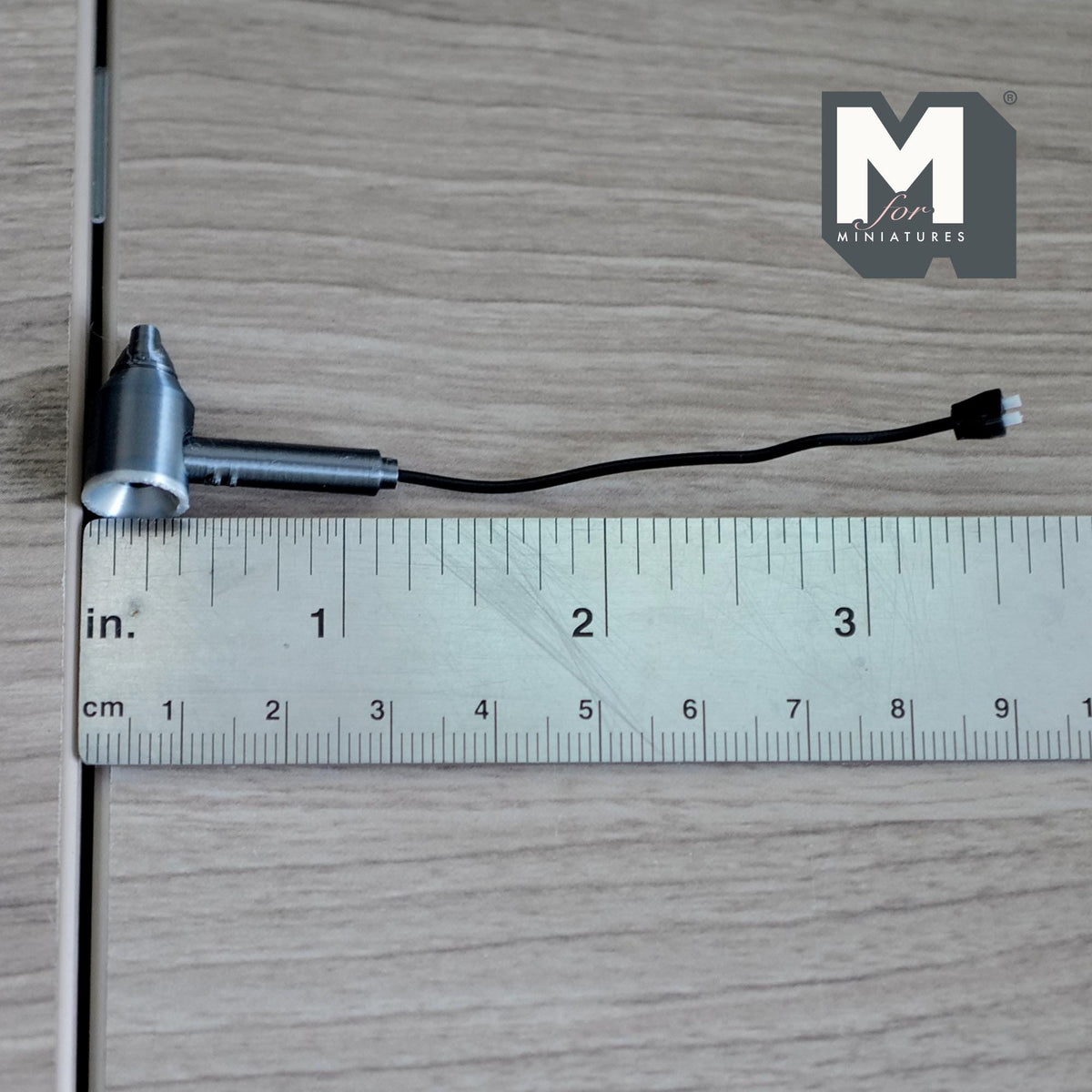 Miniature Hair Dryer 1:12 Scale Dollhouse Supplies Bathroom Accessories 1-1/4 inch long - F038