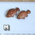 Miniature Fish Set of 2 , 1:12 Scale Miniature Fish 1-3/16 inch long (fake miniature) - E026