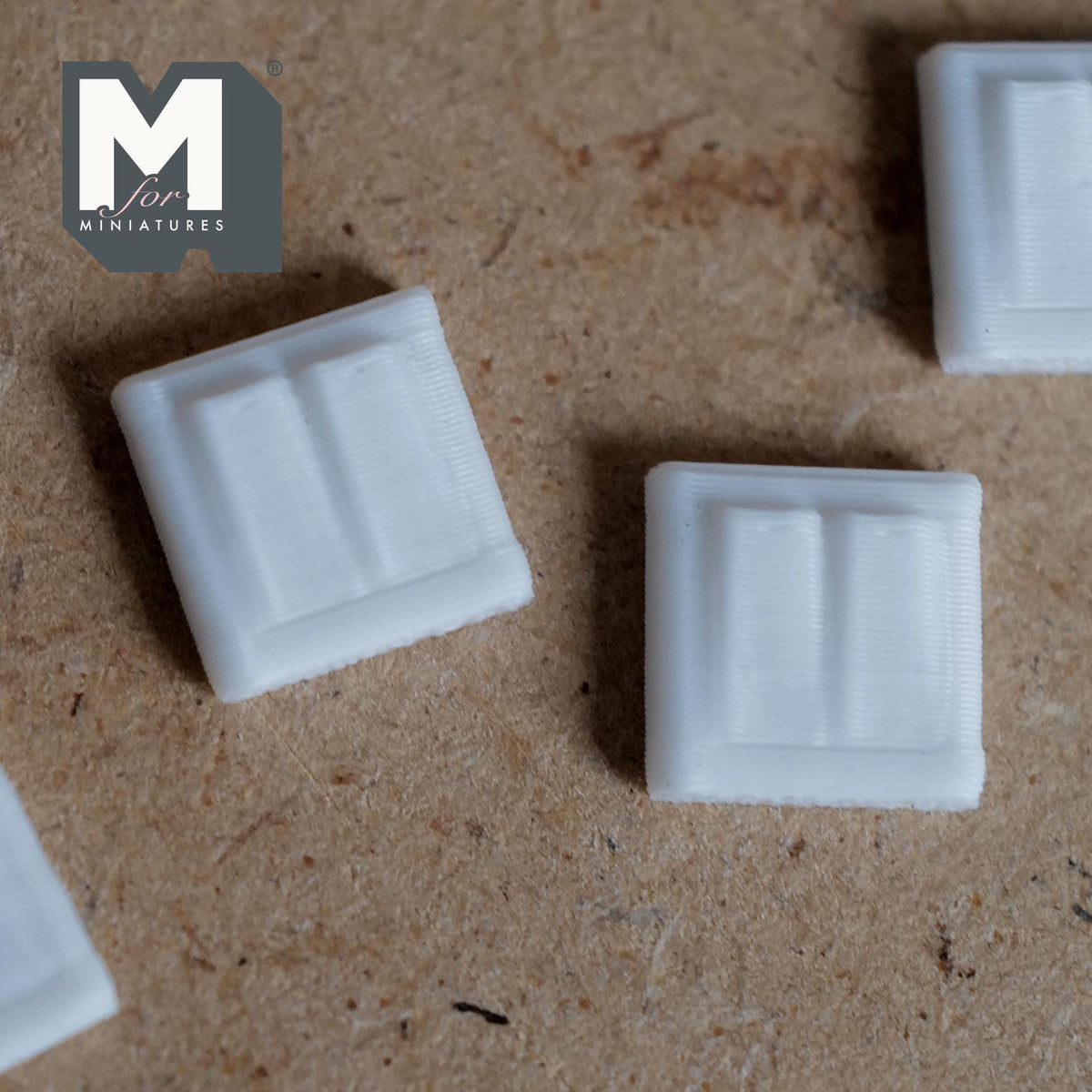 1:12 Scale Miniature Wall Outlets and Switches, Set of 10, 3/8 inch tall, DIY Dollhouse Supply (non-working) (white)