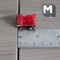 Miniature Cement Truck 1:12 Scale Concrete Truck Mixer Lorry Dollhouse Playroom Decor 13/16 inch tall (resin) - G079