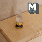 Miniature Kerosene Lamp 1:12 Scale Dollhouse Table Paraffin Lamp Coal Oil Lamp 1 inch tall (resin) (non working) - C086