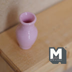 Miniature Ceramic Vase 1:12 Scale Fairy Garden Flower Vase 1-1/4 inch tall -