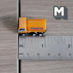 Miniature Fuel Tanker 1:12 Scale Petrol Tanker Truck Oil Tanker Dollhouse Playroom Decor 11/16 inch tall (resin) - G079