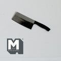 1:12 Scale Miniature Cleaver Knife Dollhouse Kitchen Butcher Knife Decoration 1-3/8 inch long (metal) - F074