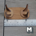 Miniature Wood Bench 1:12 Scale Miniature Entryway Bench Shoe Rack Bench 3-5/8 inch long (slightly stained) - H045