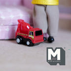 Miniature Cement Truck 1:12 Scale Concrete Truck Mixer Lorry Dollhouse Playroom Decor 13/16 inch tall (resin) - G079