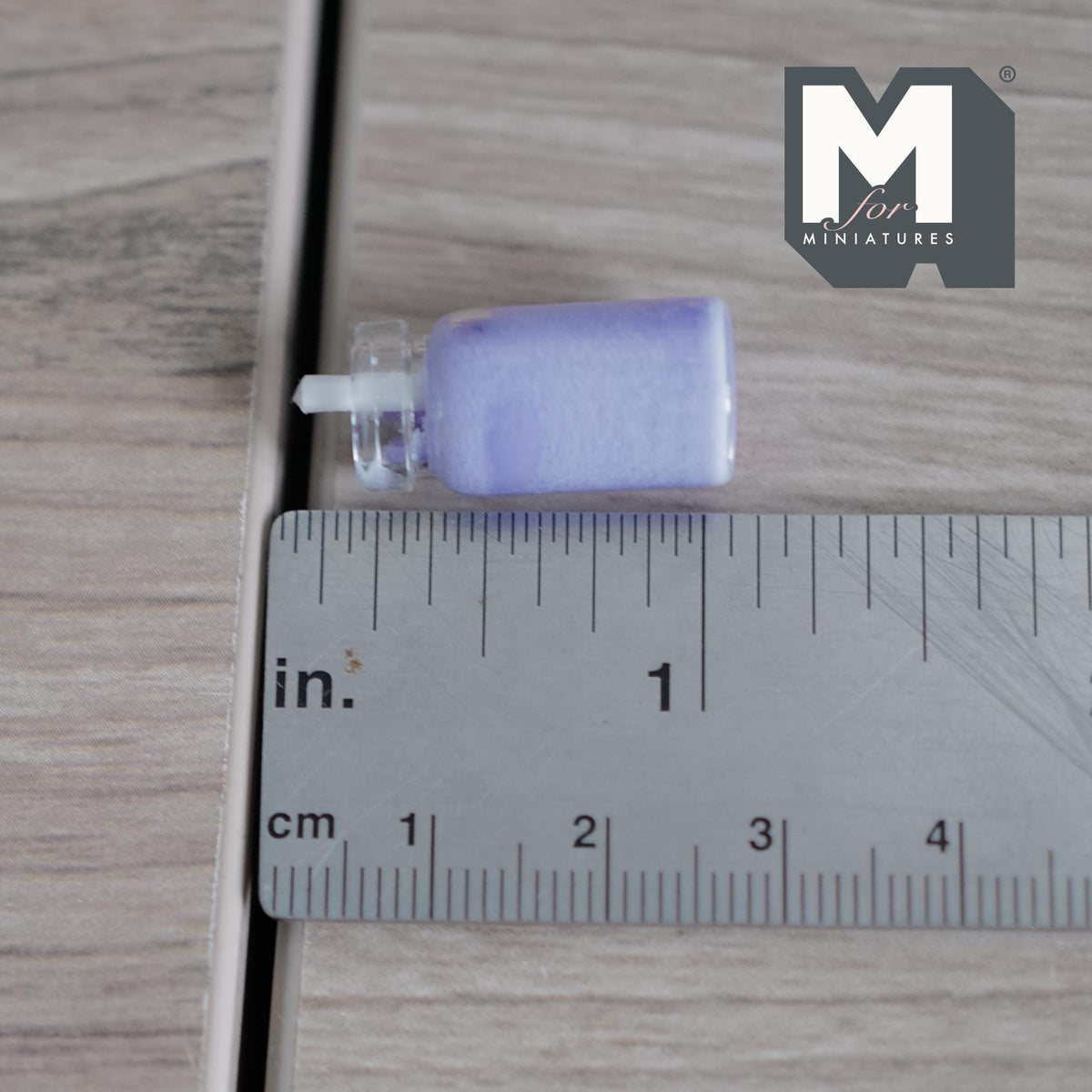 Miniature Candle in Glassware , Miniature Candle in Glass Cylinder , Miniature Candle Jar , Glass Holder Real Wax with Wick (purple) - C086