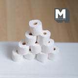 Miniature Toilet Paper 10 Rolls Dollhouse Bathroom Accessories B