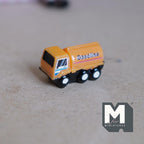 Miniature Fuel Tanker 1:12 Scale Petrol Tanker Truck Oil Tanker Dollhouse Playroom Decor 11/16 inch tall (resin) - G079