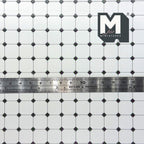 1:12 Scale Embossed Square and Dot Tile Sheet, 8-1/4 inch square, DIY Dollhouse Supply (not self-adhesive)