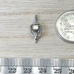 1:12 Miniature Door Knocker, Door Hammer, Door Rapper, Door Clapper, Door Beater  Dollhouse Supply (silver)