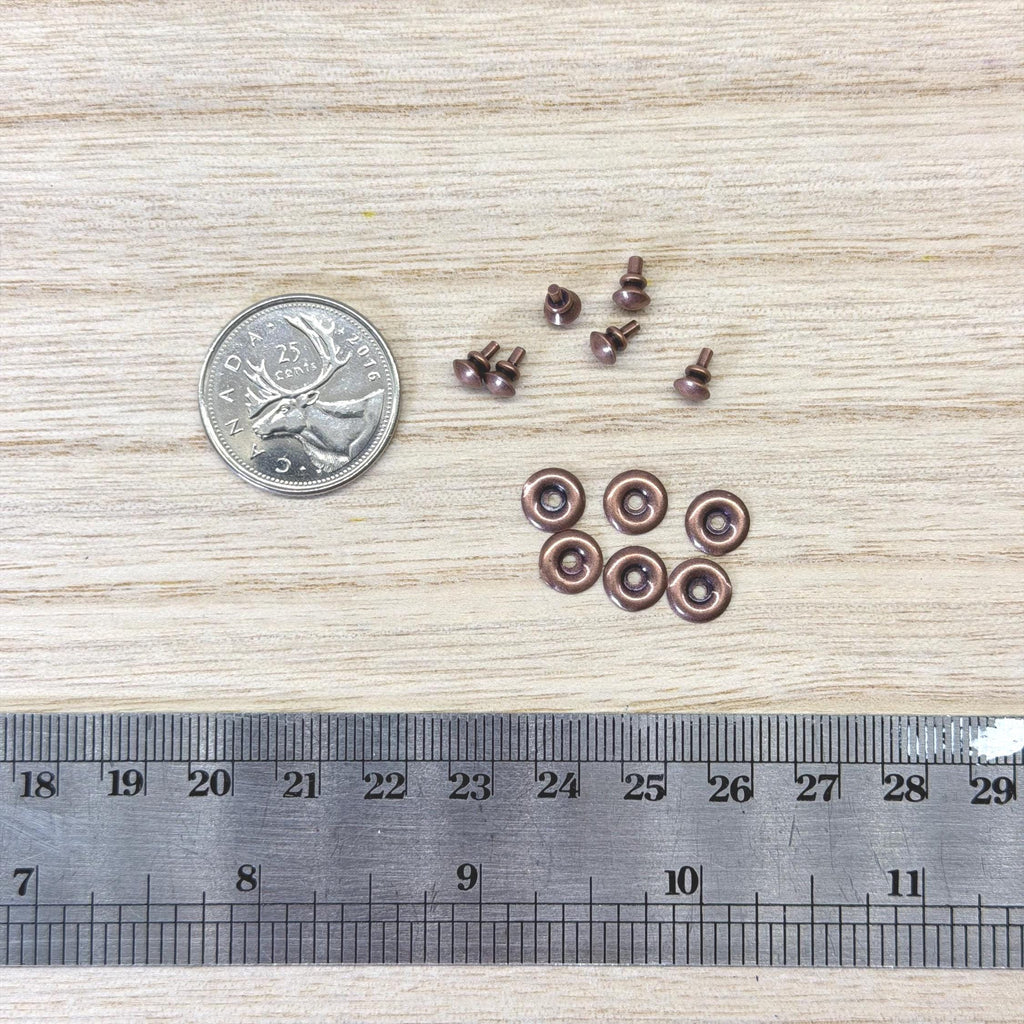 1:12 Scale Miniature Round Cabinet Pulls Dresser Knobs Drawer Pulls Door Knobs 6 Piece Pack Dollhouse Supply