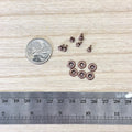 1:12 Scale Miniature Round Cabinet Pulls Dresser Knobs Drawer Pulls Door Knobs 6 Piece Pack Dollhouse Supply