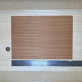 Miniature Sapele Peel and Stick Wood Veneer Sheet, 8-1/4 x 11-11/16 inch, 0.01 inch thick, DIY Dollhouse Supply