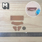 1:12 Scale Miniature Wood Scalloped Wall Shelf Kit, Unassembled, 3-3/8 inch long, DIY Dollhouse Supply (dusty pink)