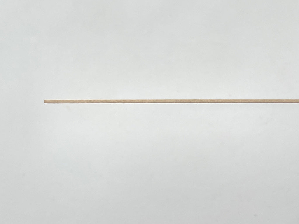 Wood Strips Dollhouse Supplies Door Trim Window Casing Set of 12 , 1/32" x 1/16" x 12" inch long each