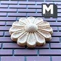 1:12 Scale Miniature Unfinished Dollhouse Floral Ceiling Rose, 1-1/2 inch diameter (Small)