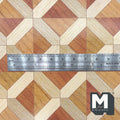 1:12 Scale Miniature Lattice Parquet Flooring Sheet, 11 x 7-3/8 inch, DIY Dollhouse Supply (not self-adhesive)