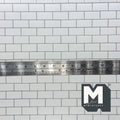 1:12 Scale Embossed Subway Tile Sheet, 8-1/4 inch square, DIY Dollhouse Supply (not self-adhesive)