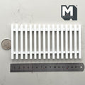 1:12 Scale, Miniature Picket Fence Panel, 6 inch wide (white)
